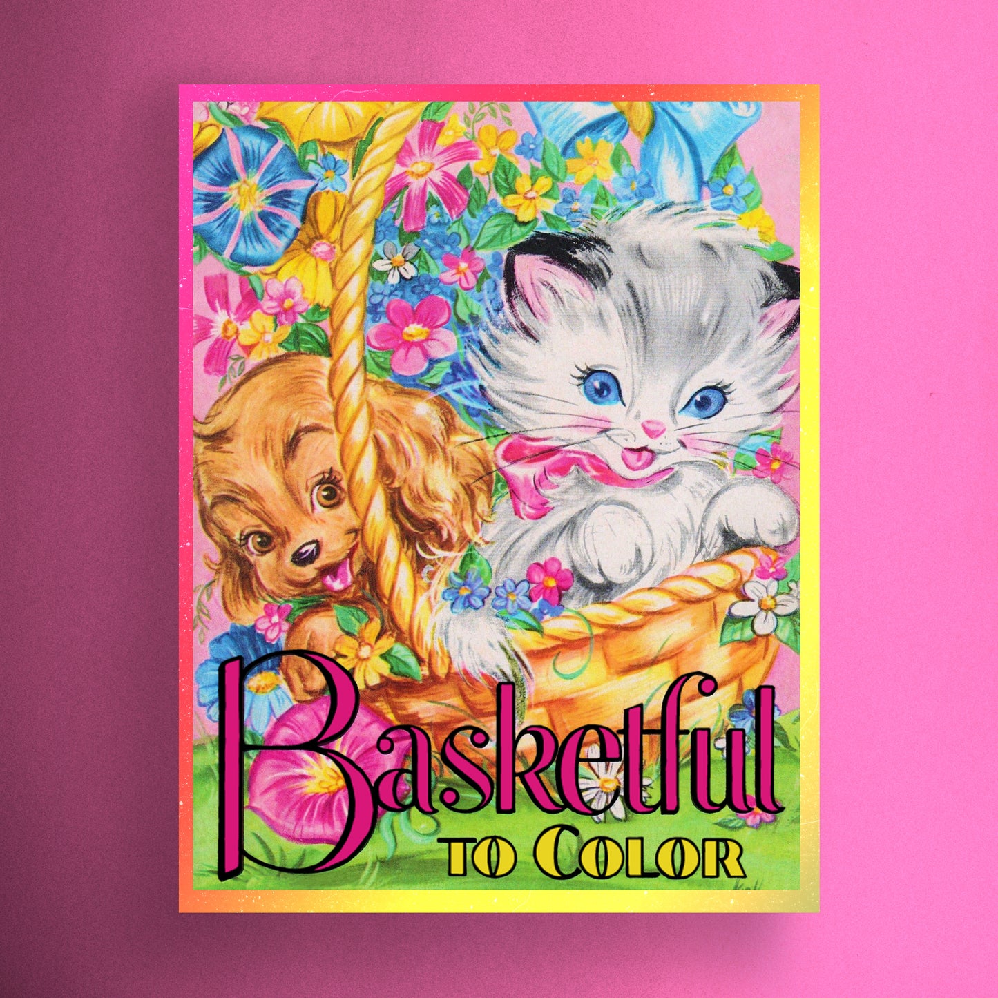 Basketful to Color: A Springtime Easter Coloring Book