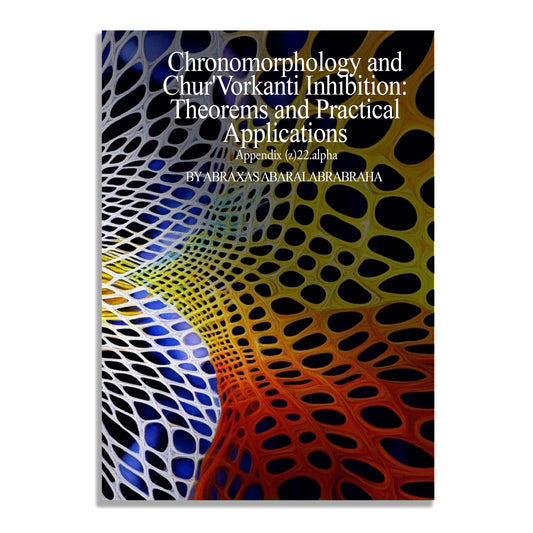 Chronomorphology and Chur'Vorkanti Inhibition: Theorems and Practical Applications Appendix (z)22.alpha by Abraxas Abaralabrabraha