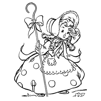 The Mother Goose Coloring Book