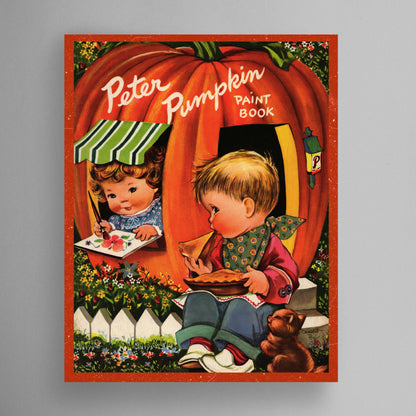 Peter Pumpkin Paint Book