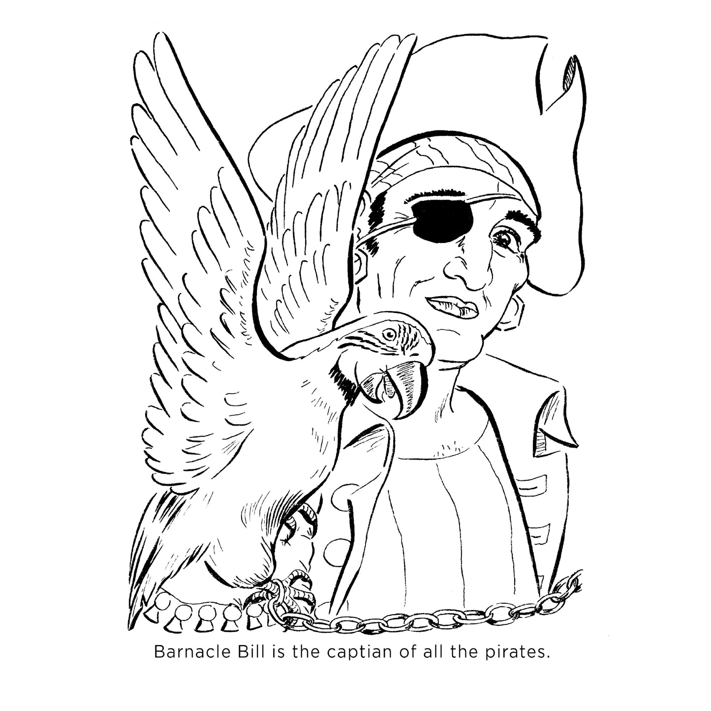 Let's Play Pirates Coloring Book