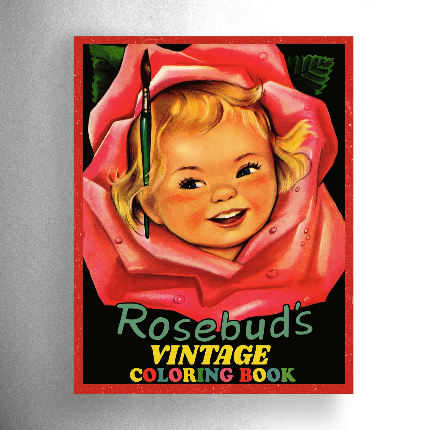 Rosebud's Vintage Coloring Book