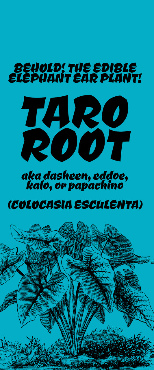 Roganville Farms Pamphlet - "Taro Root"