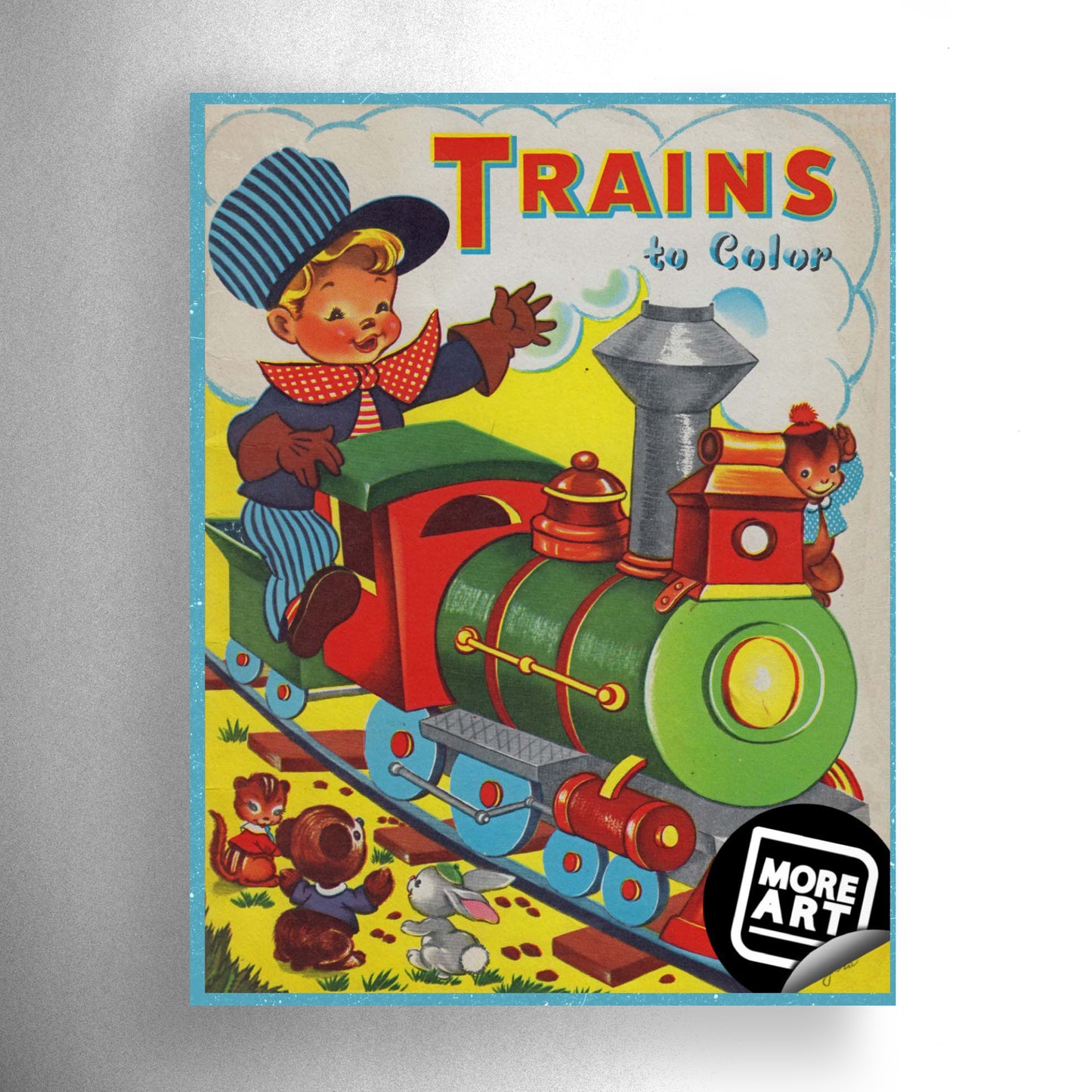 Trains to Color