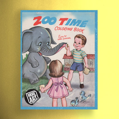 Zoo Time Coloring Book