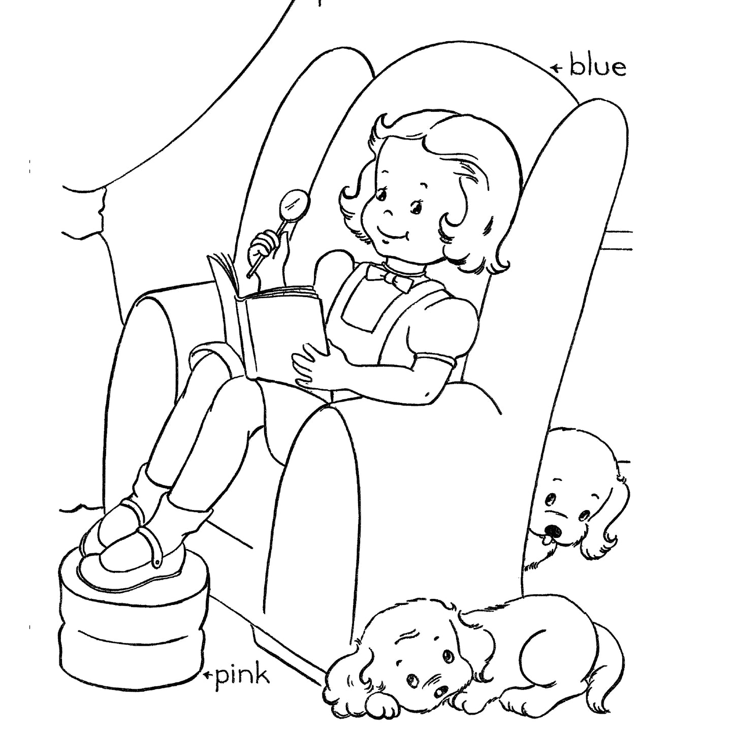 Color Read and Learn: A Sight Word Coloring Book