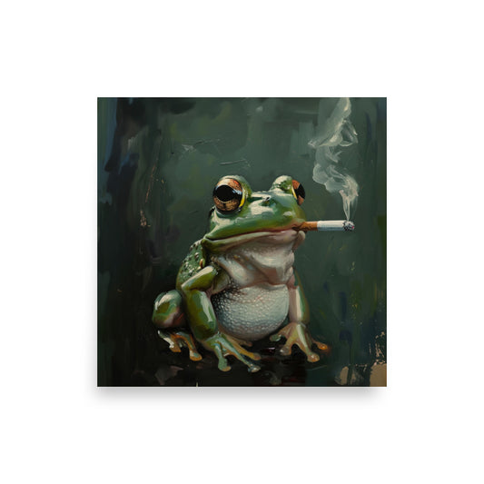 This Frog is My Spirit Guide Poster