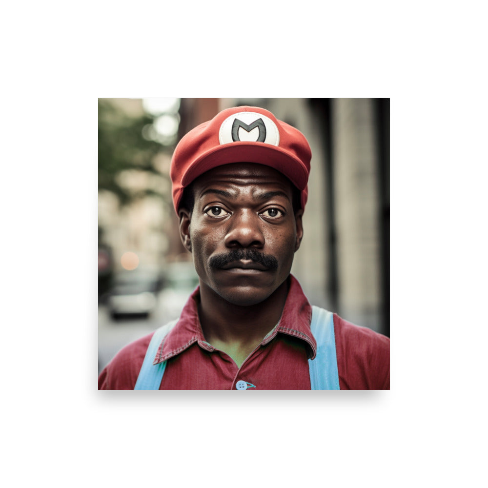 The Real Mario Poster