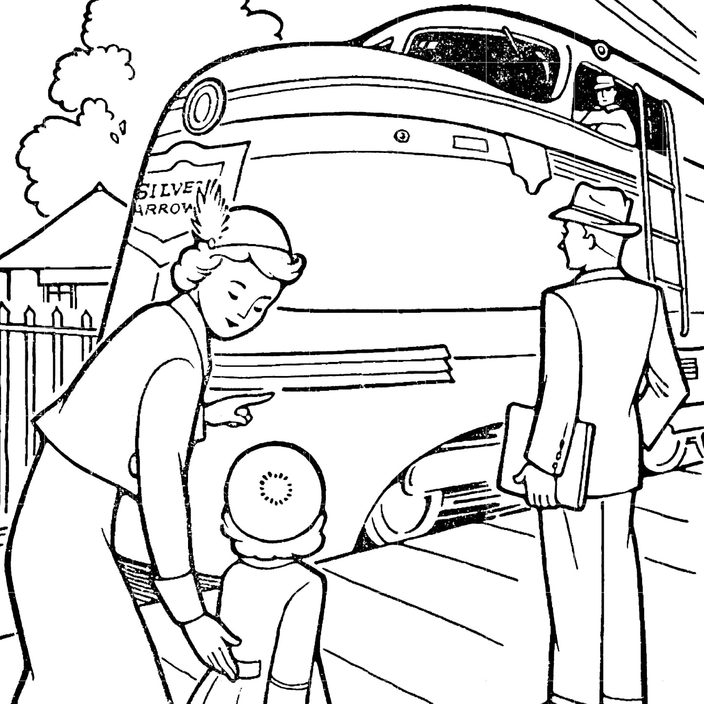 Trains to Color