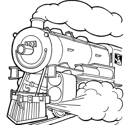 Trains to Color